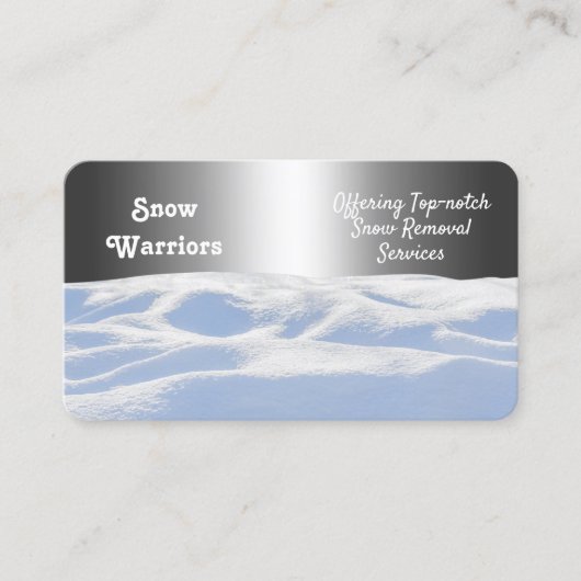 除雪機 名刺 (正面)