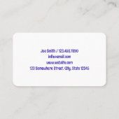 除雪耕作カスタム用QR 名刺 (裏面)