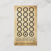 除雪車がポスター切手を欲しがっていた ロイヤリティカード (裏面)