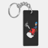 除雪車 キーホルダー (正面左)