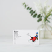 除雪車 名刺 (スタンド正面)