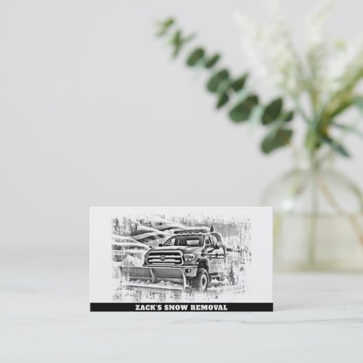 *~*除雪車AP74 名刺 (スタンド正面)