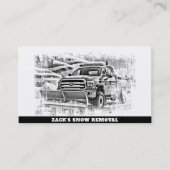 *~*除雪車AP74 名刺 (正面)