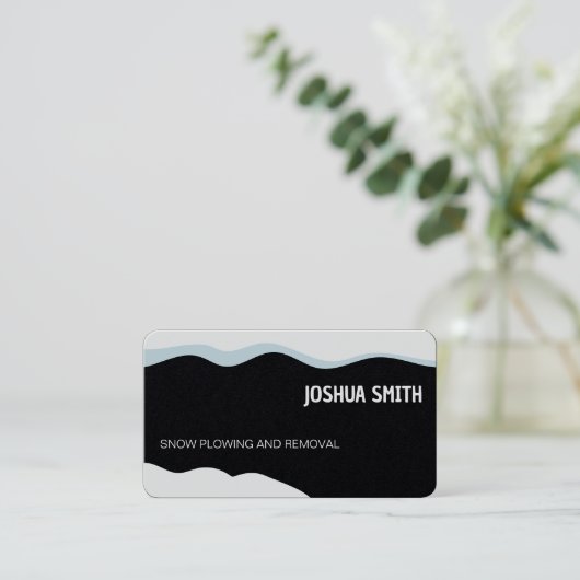 除雪 名刺 (スタンド正面)