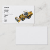 除雪 名刺 (正面/裏面)