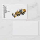 除雪 名刺 (正面/裏面)