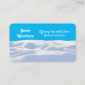 除雪 名刺 (正面)