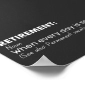 除・売却おもしろい定義 ポスター (角)