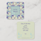 除・売却ノート・カードの場合： ノートカード (正面/裏面)