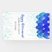 除・売却バルーン星紙吹雪バナー 横断幕 (横)