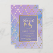 除·売却パーティの招待状-カスタマイズ、トレンディー 招待状 (正面/裏面)