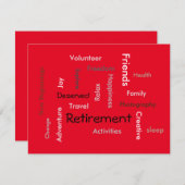 除·売却パーティー:(単カスタマイズ語/招待状 招待状 (正面/裏面)