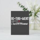 除・売却ピックルボール・プレーヤー定義 ポストカード (スタンド正面)