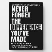 除・売却活忘れ字の引用文 フォトプラーク (正面)