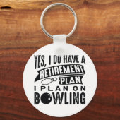 除・売却計画ボーリング キーホルダー (正面)