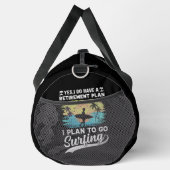 除・売却計画：サーフィンとサンセット ダッフルバッグ (右)