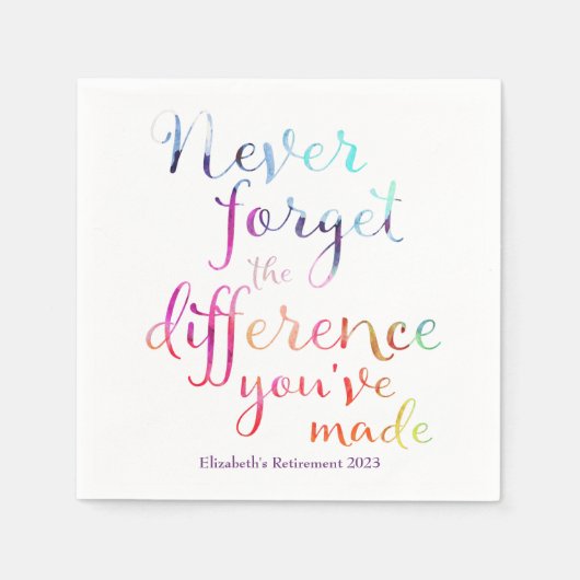 除・売却評価引用文 スタンダードカクテルナプキン (正面)