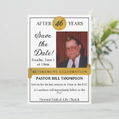 除・売却Save the Date Photo招待状 招待状 (スタンド正面)