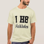 陥没穴 Tシャツ (正面)