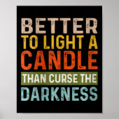 陪審員を呪うよりもロウソクに火をつける方が女性だ ポスター (正面)