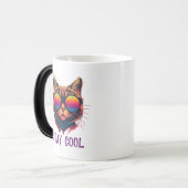 陰クールで猫と暮らす モーフィングマグカップ (正面左)