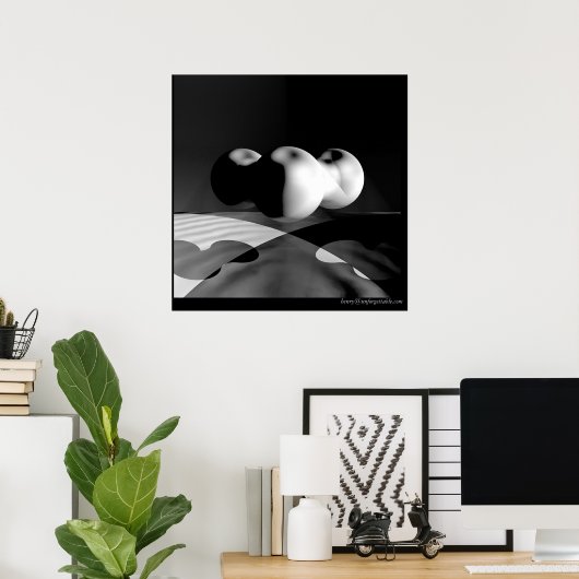 陰光 ポスター (ホームオフィス)