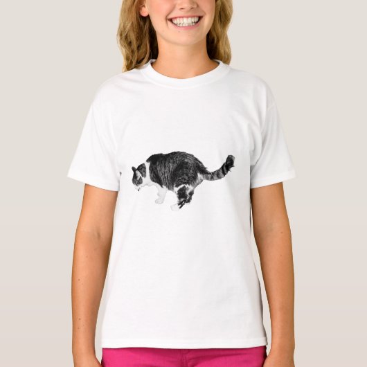 陰影のある歩み、日常のやすらぎ Tシャツ (正面)