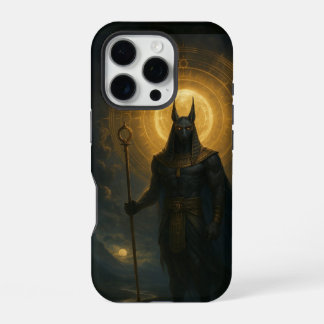 陰影のアヌビス – エジプトの神を守る iPhone 16 PROケース