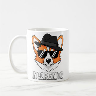 陰影の中のインコルグニートステルシーCorgi コーヒーマグカップ
