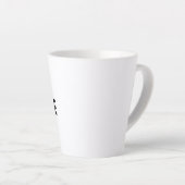 陰影 カフェラテマグ (右アングル)
