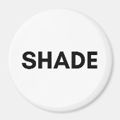 陰影 マグネット (正面)