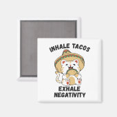 陰性を吐き出す陰性を吸い込む マグネット (正面/裏面)