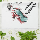 陰性を吐き出す キッチンタオル (折り畳み)