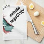 陰性を吐き出す キッチンタオル (四つ折り)