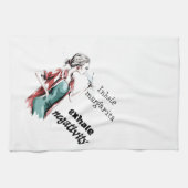 陰性を吐き出す キッチンタオル (横)