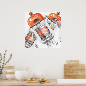 陰極線管 ポスター (キッチン)