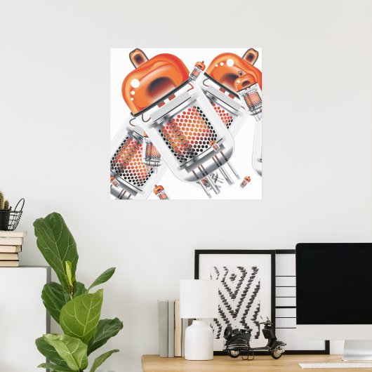 陰極線管 ポスター (ホームオフィス)