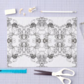 陰気なインクロウエスタンドリームサドルレザー 薄葉紙 (クラフト)