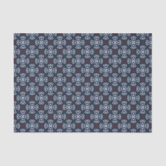 陰気なミッドナイトプレーリウェスタンゴシックフローラ 薄葉紙 (正面)