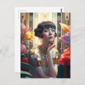 陰気なミューズ ポストカード (正面/裏面)