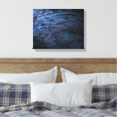 陰気な夜 キャンバスプリント (インサイチュ (寝室))