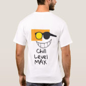 陰気な笑み Tシャツ (裏面)