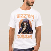 陰気に酔っぱらって騒ぐ Tシャツ (正面)