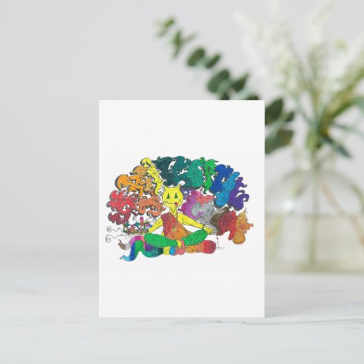 陰茎浮揚 ポストカード (スタンド正面)