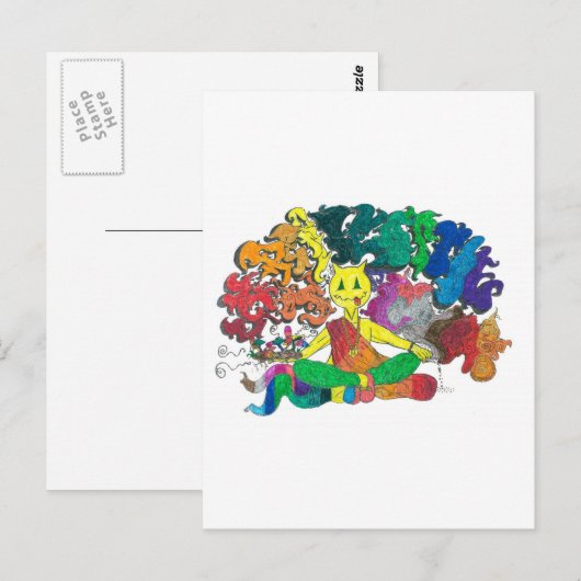 陰茎浮揚 ポストカード (正面/裏面)