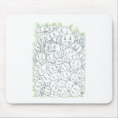 陰茎頂 マウスパッド (正面)