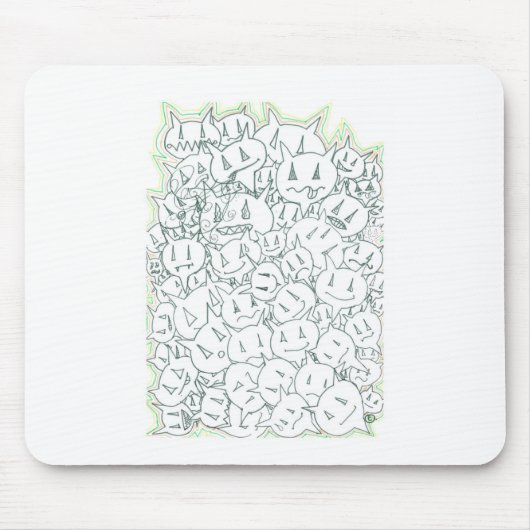 陰茎頂 マウスパッド (正面)