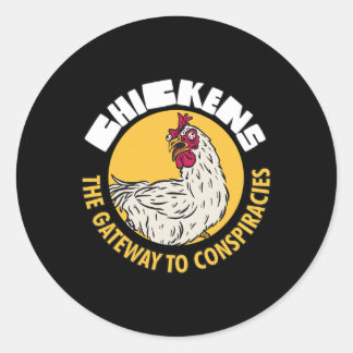 陰謀の入り口 ニワトリ I Chicken _1 ラウンドシール