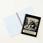 陰謀の尻尾:conniving Rat政治家 ノートブック (内部)