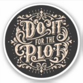 陰謀の為に シール (正面)